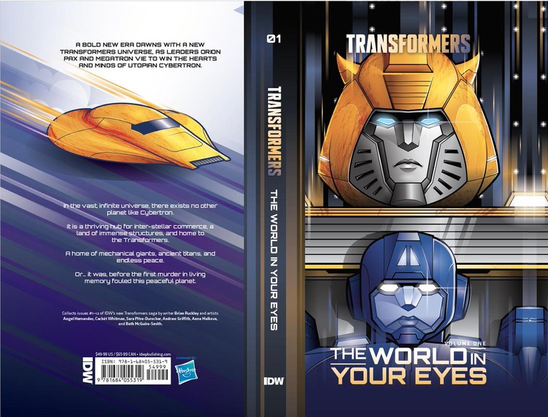 Transformers, Vol. 1 The World In Your Eyes Trade  (1 of 2)